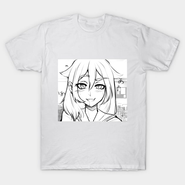 Anime Manga ! T-Shirt by Loner FOX